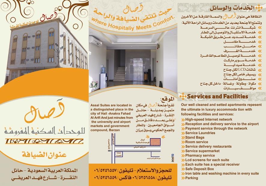 اصال حائل للوحدات السكنية المفروشة ハーイル エクステリア 写真